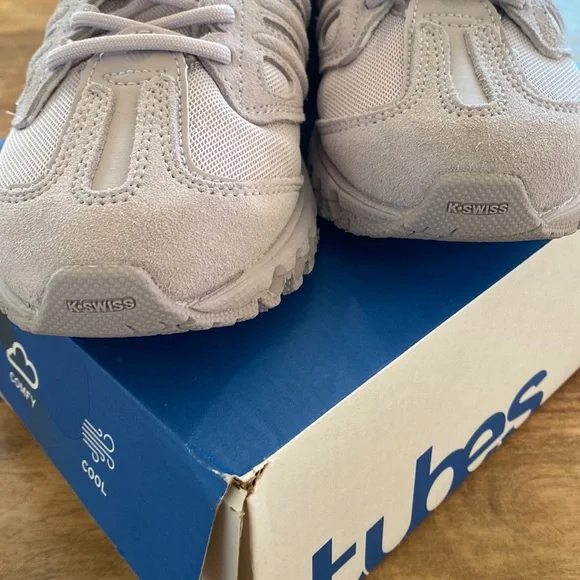 K Swiss womens tubes sneakers in lilac marble - Picture 2 of 9